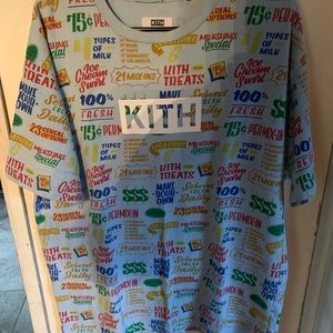 Kith treats box logo tee